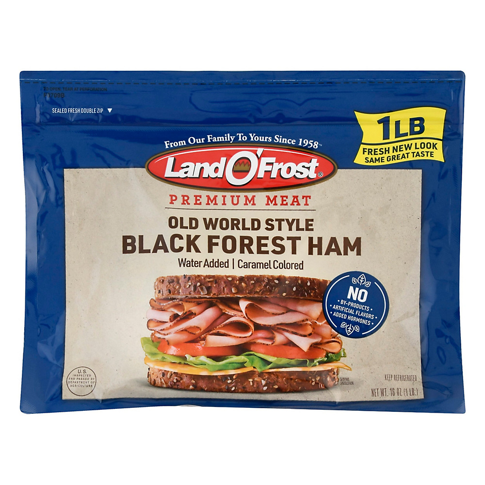 Calories in Land O' Frost Premium Old World Style Black Forest Ham, 16 oz