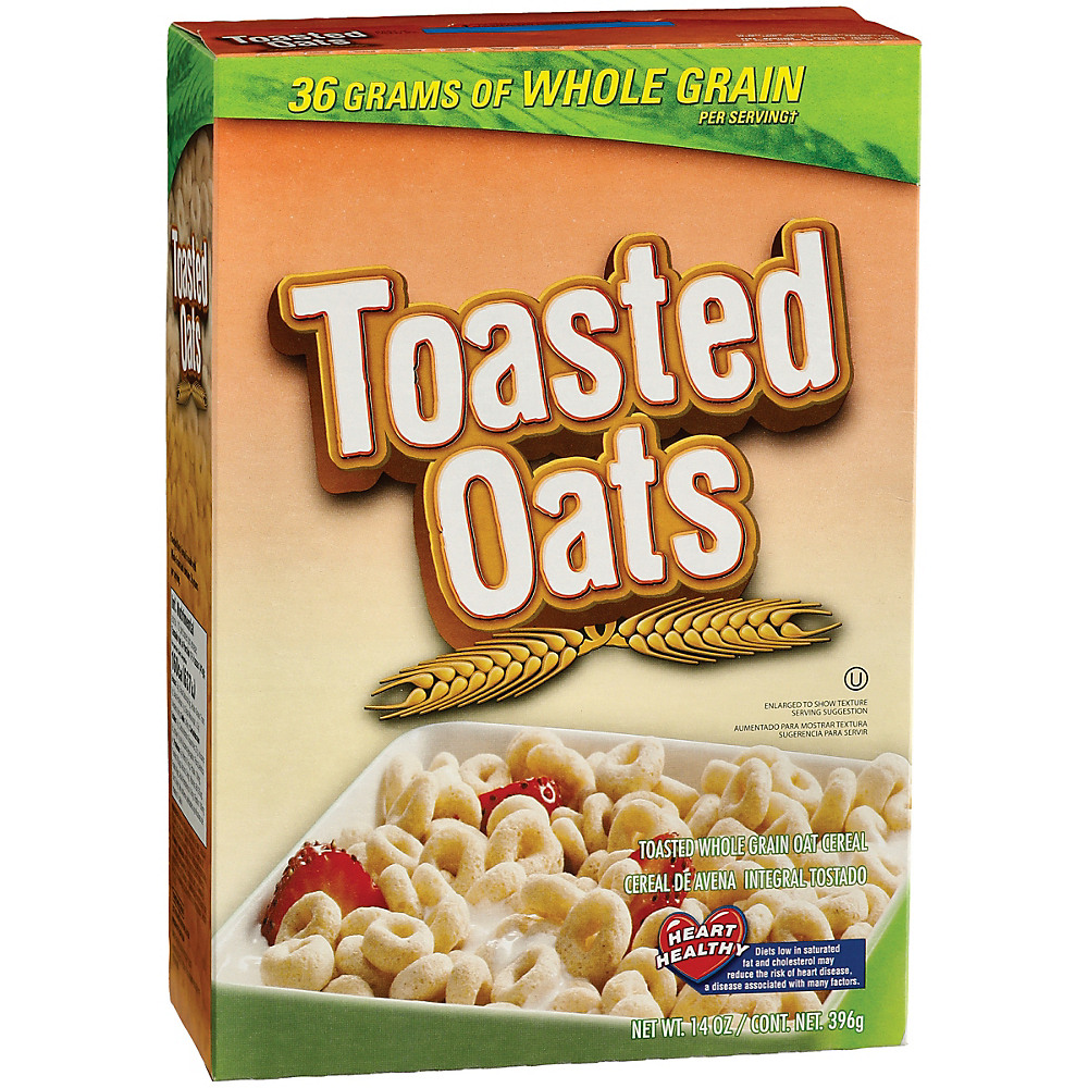 Calories in Toasted Oats Cereal, 14 oz