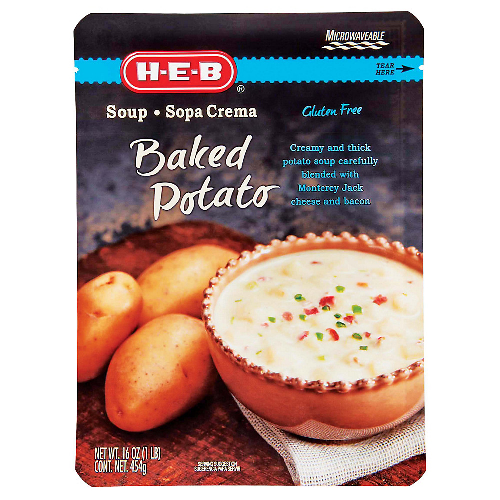 Calories in H-E-B Baked Potato Soup, 16 oz
