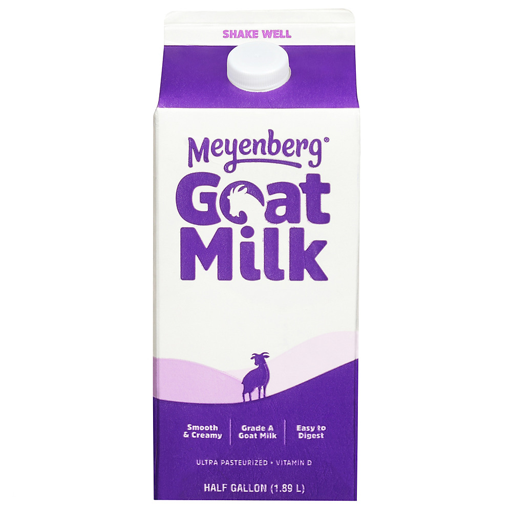 Calories in Meyenberg Goat Milk, 1/2 gal