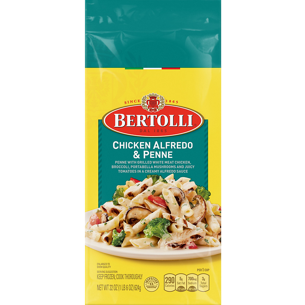Calories in Bertolli Chicken Alfredo & Penne , 22 oz