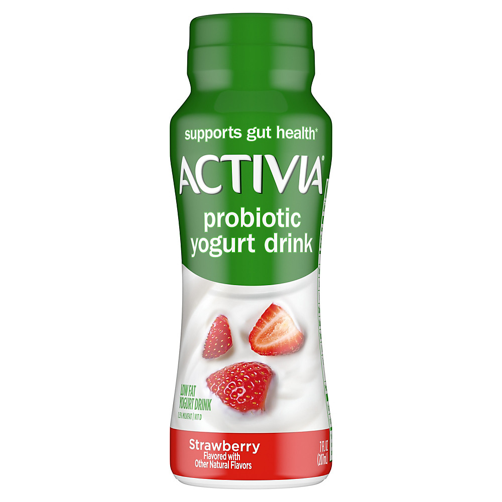 Calories in Activia Probiotic Strawberry Dairy Drink, 7 oz