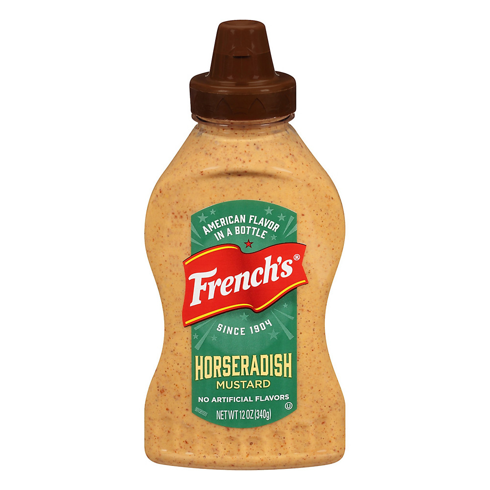 Calories in French's Horseradish Deli Mustard Squeeze Bottle, 12 oz
