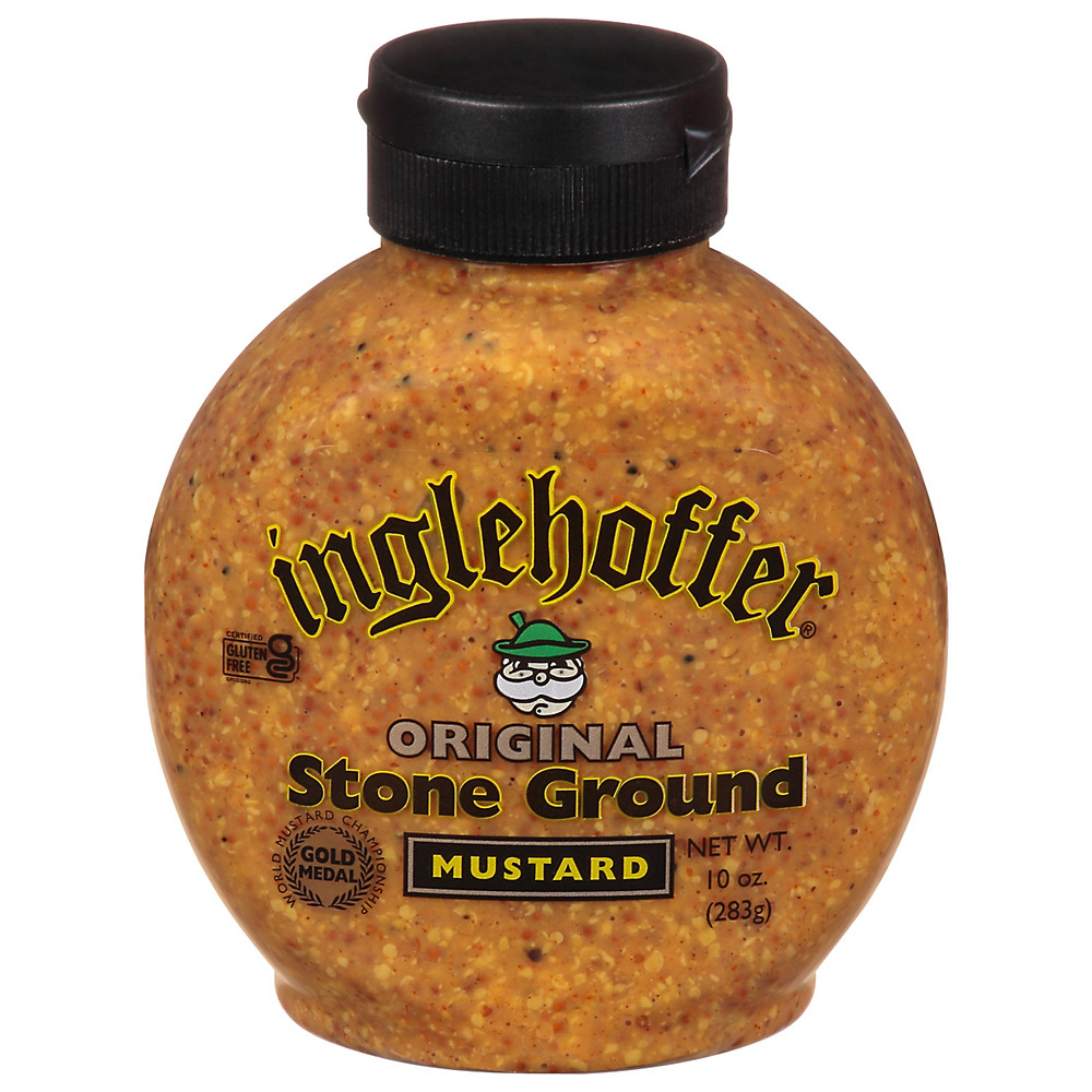 Calories in Inglehoffer Original Stone Ground Mustard, 10 oz