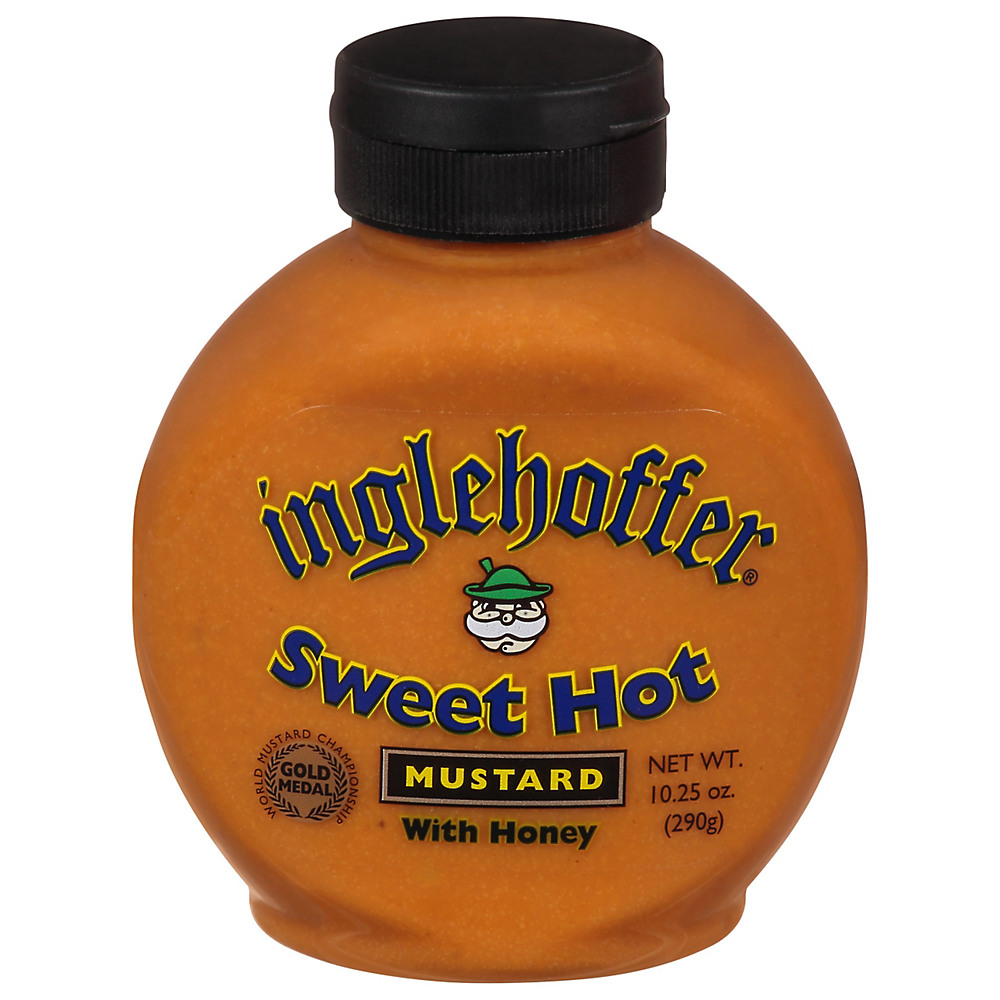 Calories in Inglehoffer Sweet Hot Mustard with Honey, 10.25 oz