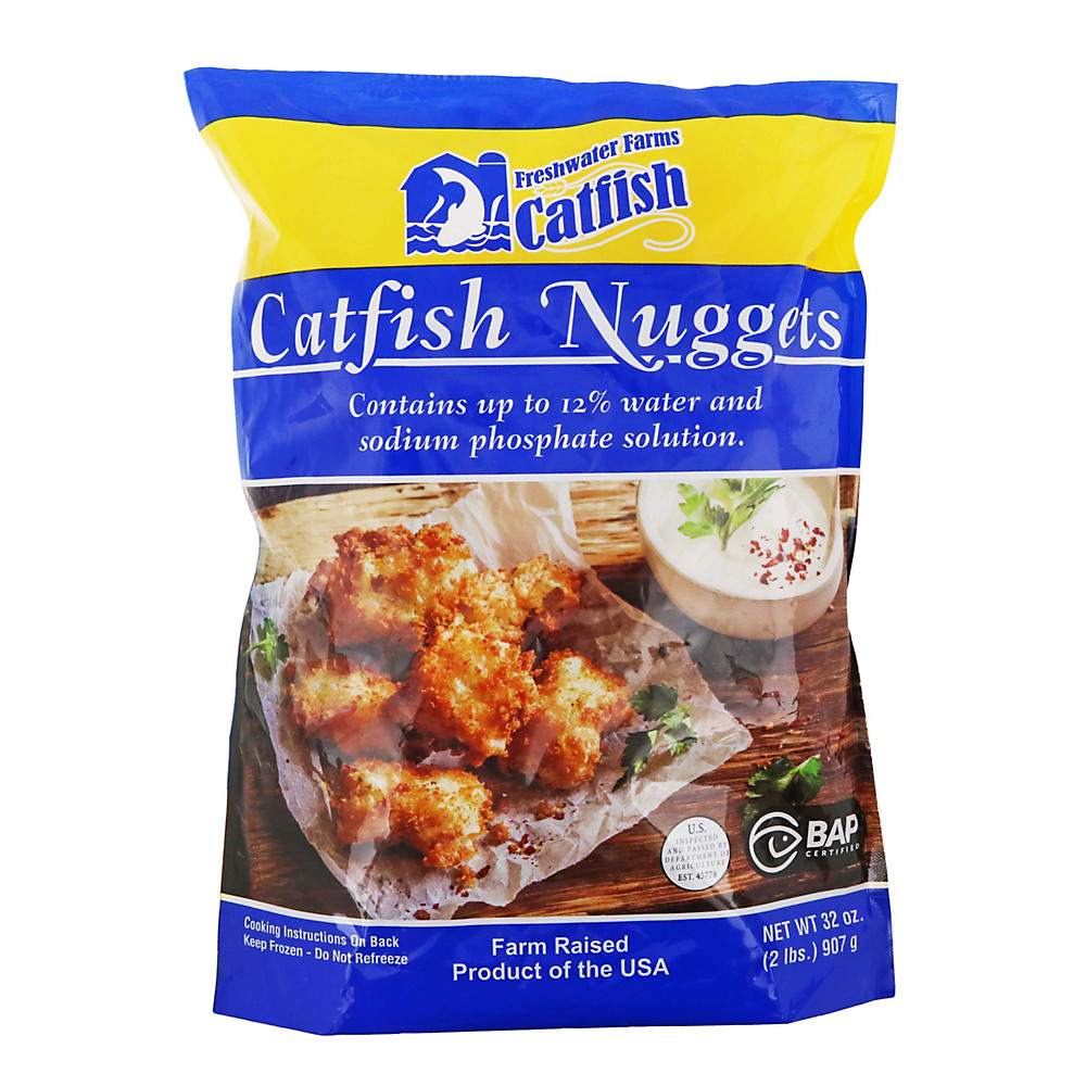 Calories in Fresh Water Farms Catfish Nuggets, 32 oz