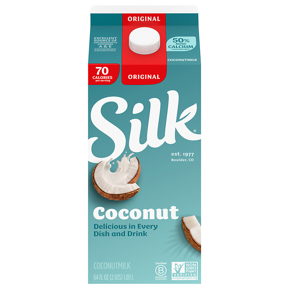 Calories in Silk Original Coconutmilk, Half Gallon, 64 oz
