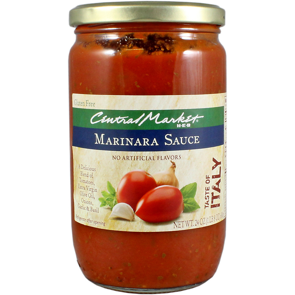 Calories in Central Market Taste of Italy Marinara Sauce, 24 oz