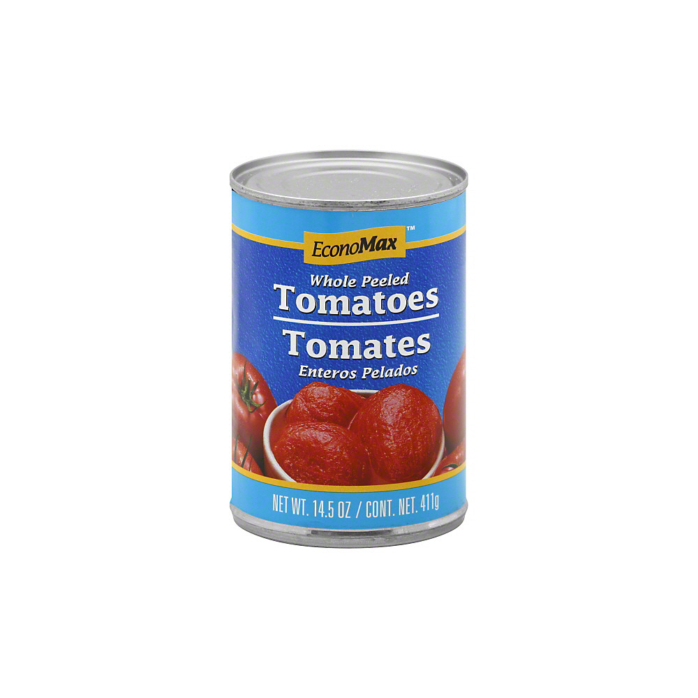 Calories in EconoMax Whole Peeled Tomatoes, 14.5 oz