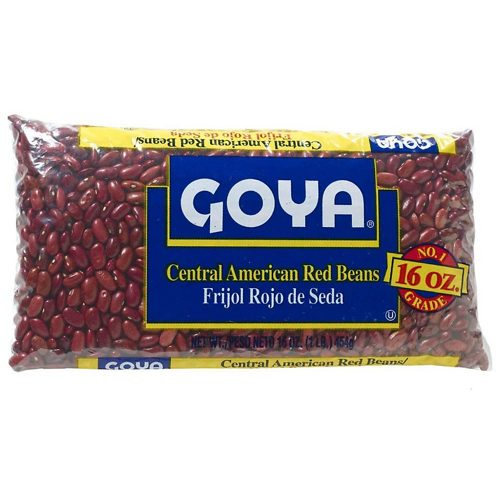 Calories in Goya Central American Dry Red Beans, 24 oz