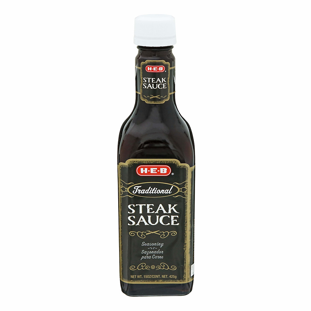 Calories in H-E-B Traditional Steak Sauce, 15 oz