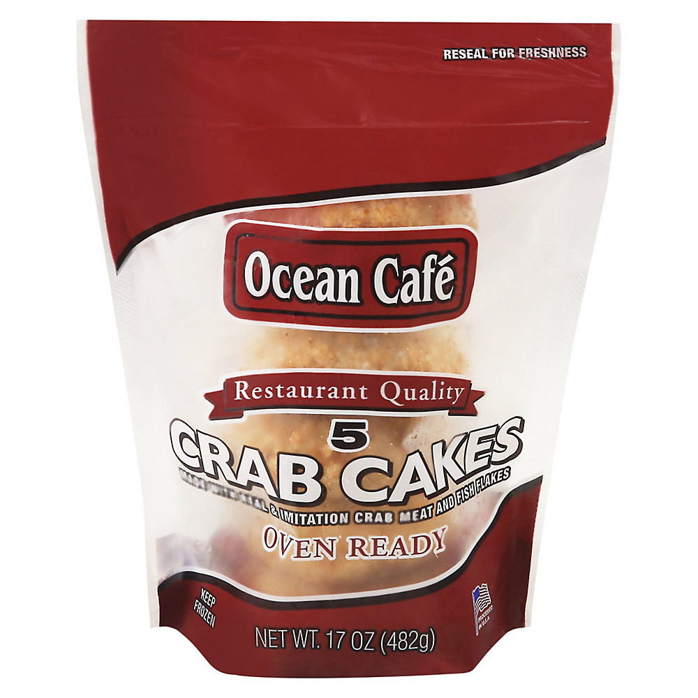 Calories in Ocean Cafe Crab Cakes, 17 oz