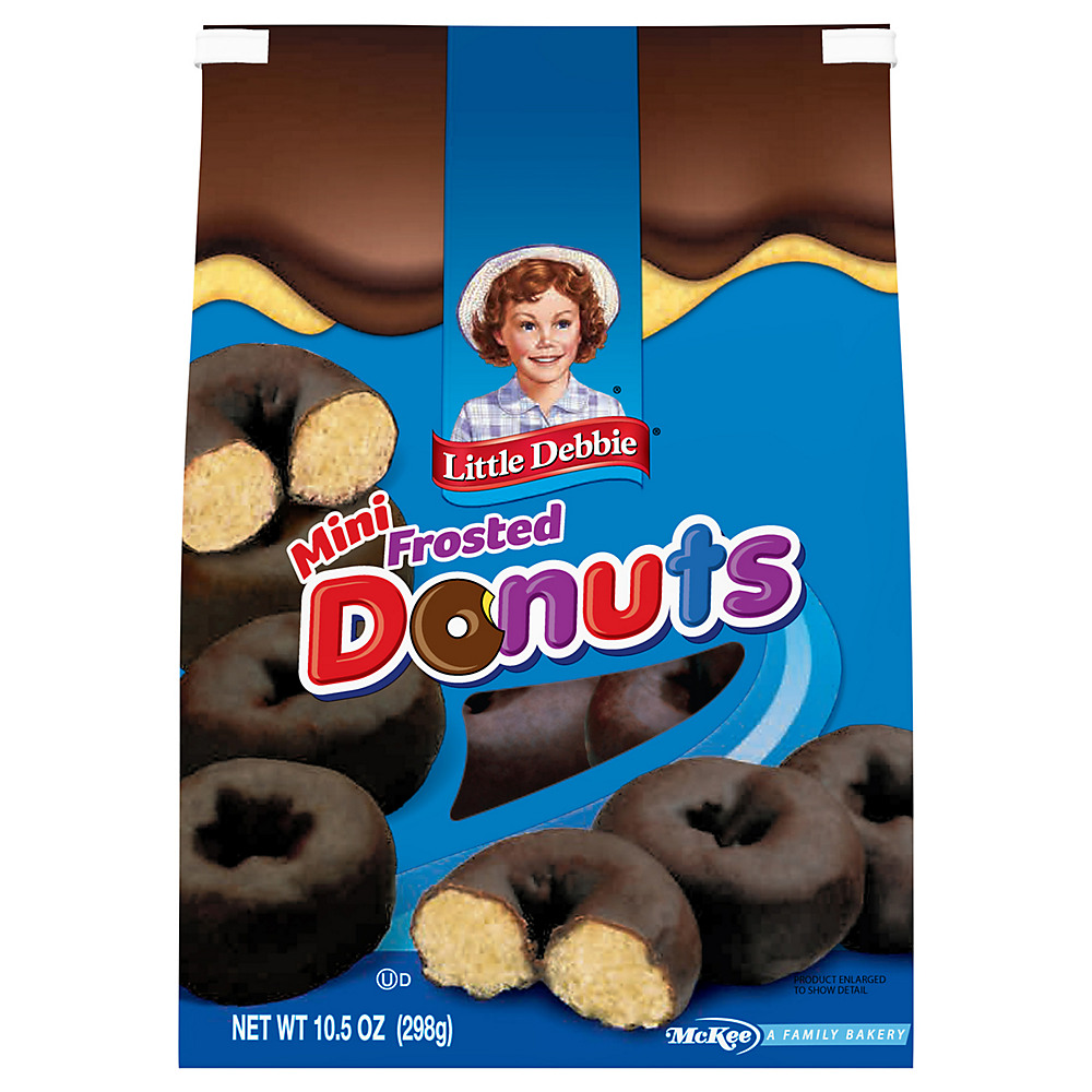 Calories in Little Debbie Mini Frosted Donuts, 10.5 oz