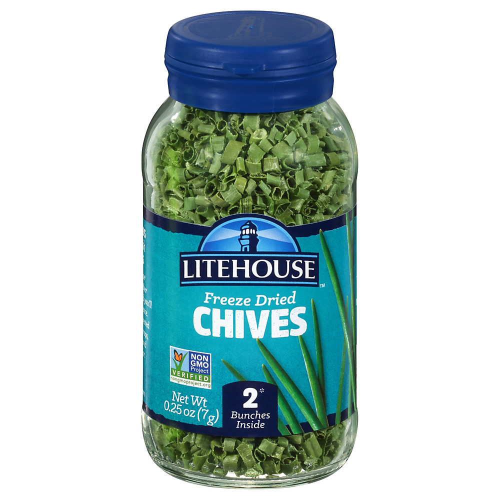 Calories in Litehouse Instantly Fresh Chives, .25 oz