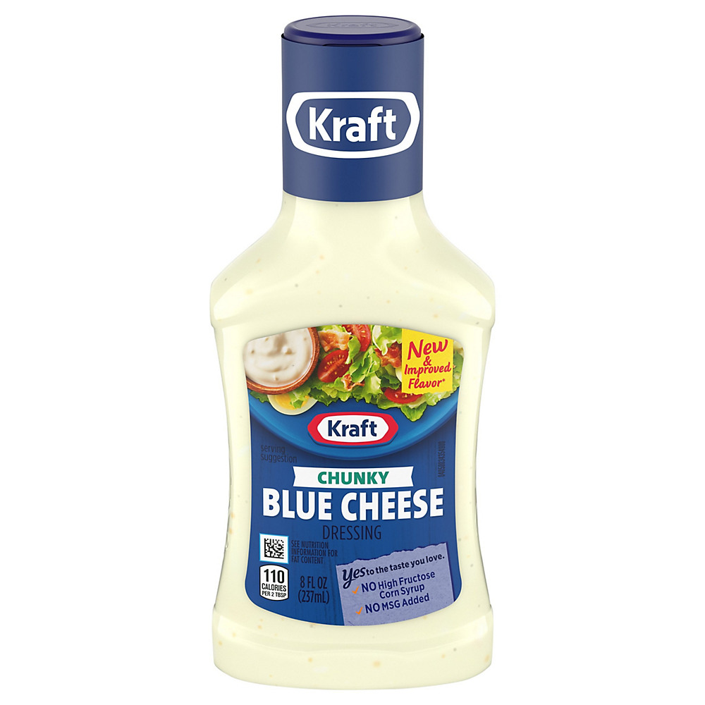 Calories in Kraft Chunky Blue Cheese Dressing, 8 oz
