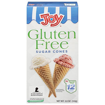 Joy Gluten Free Sugar Cones, 12 ct