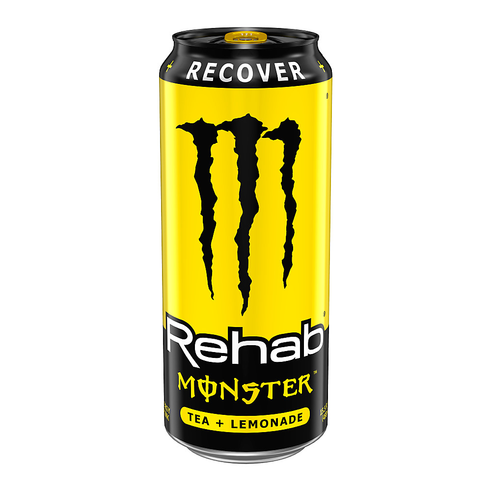 Calories in Monster Energy Monster Rehab Lemonade, Tea + Energy, 16 oz
