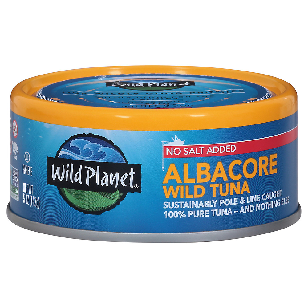 Calories in Wild Planet Wild Albacore Tuna, 5 oz