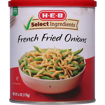 H-E-B French Fried Onions, 6 oz