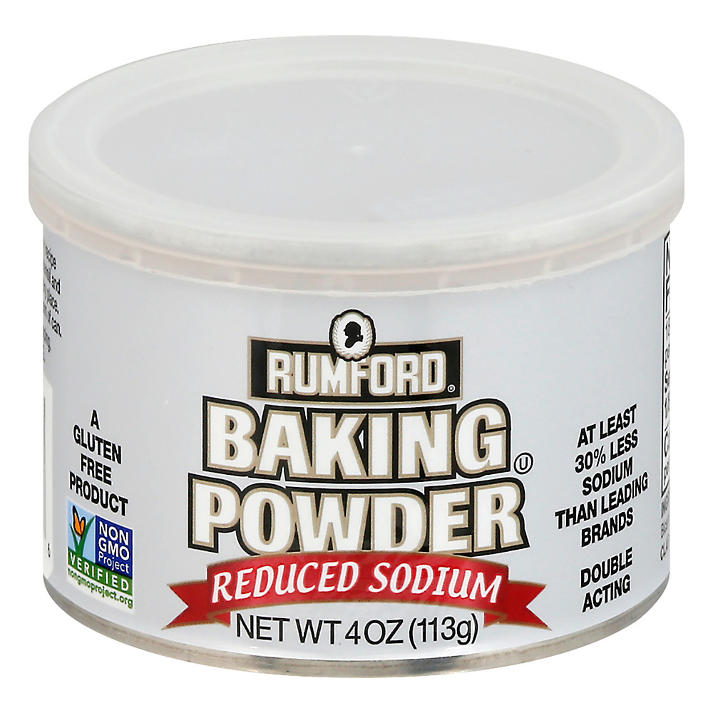 Calories in Rumford Reduced Sodium Baking Powder, 4 oz