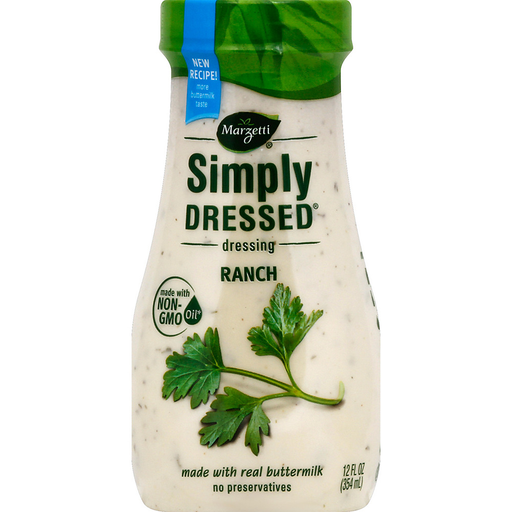 Calories in Marzetti Simply Dressed Ranch Dressing, 12 oz