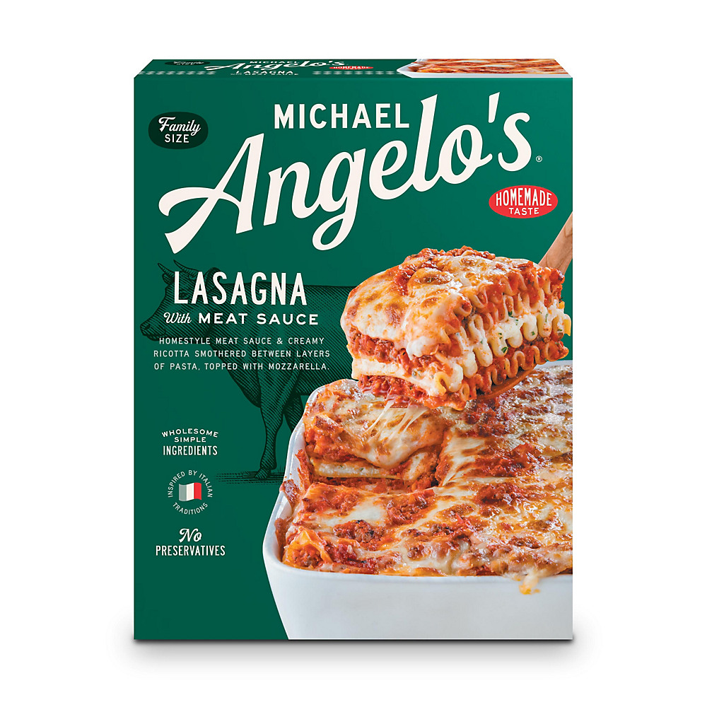 Calories in Michael Angelo's Lasagna with Meat Sauce, 32 oz