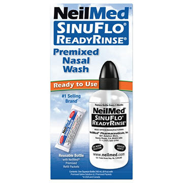 NeilMed SinuFlo ReadyRinse Premixed Nasal Wash, 8 oz