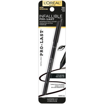 L'Oréal Paris Voluminous Smoldering Eyeliner with Custom Sharpener Black, 0.087 oz