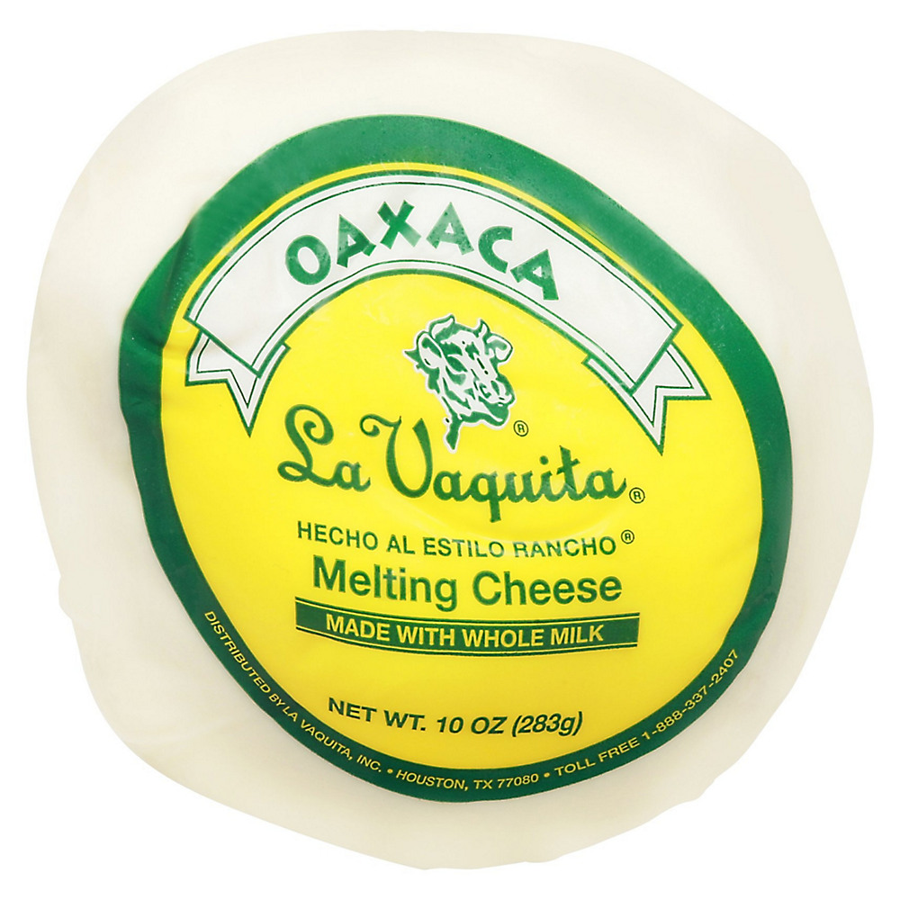 Calories in La Vaquita Oaxaca Melting Cheese, 10 oz