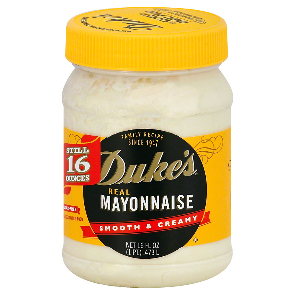 Calories in Duke's Real Mayonnaise Smooth and Creamy, 16 oz