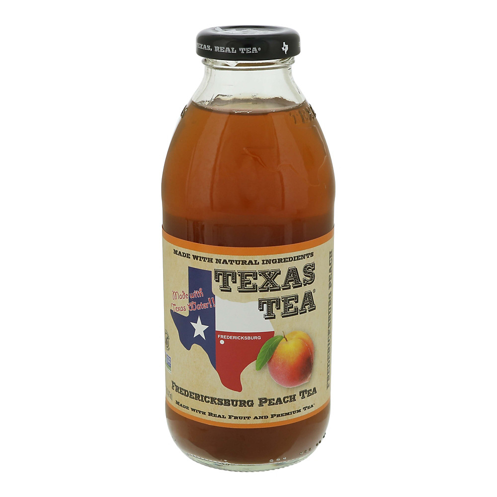 Calories in Texas Tea Fredericksburg Peach Tea, 16 oz