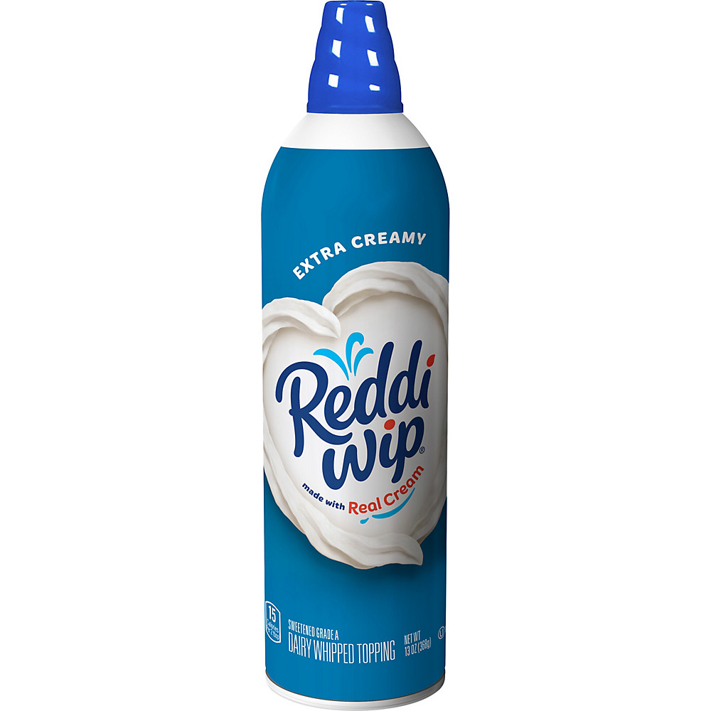 Calories in Reddi Wip Extra Creamy Dairy Whipped Topping, 13 oz