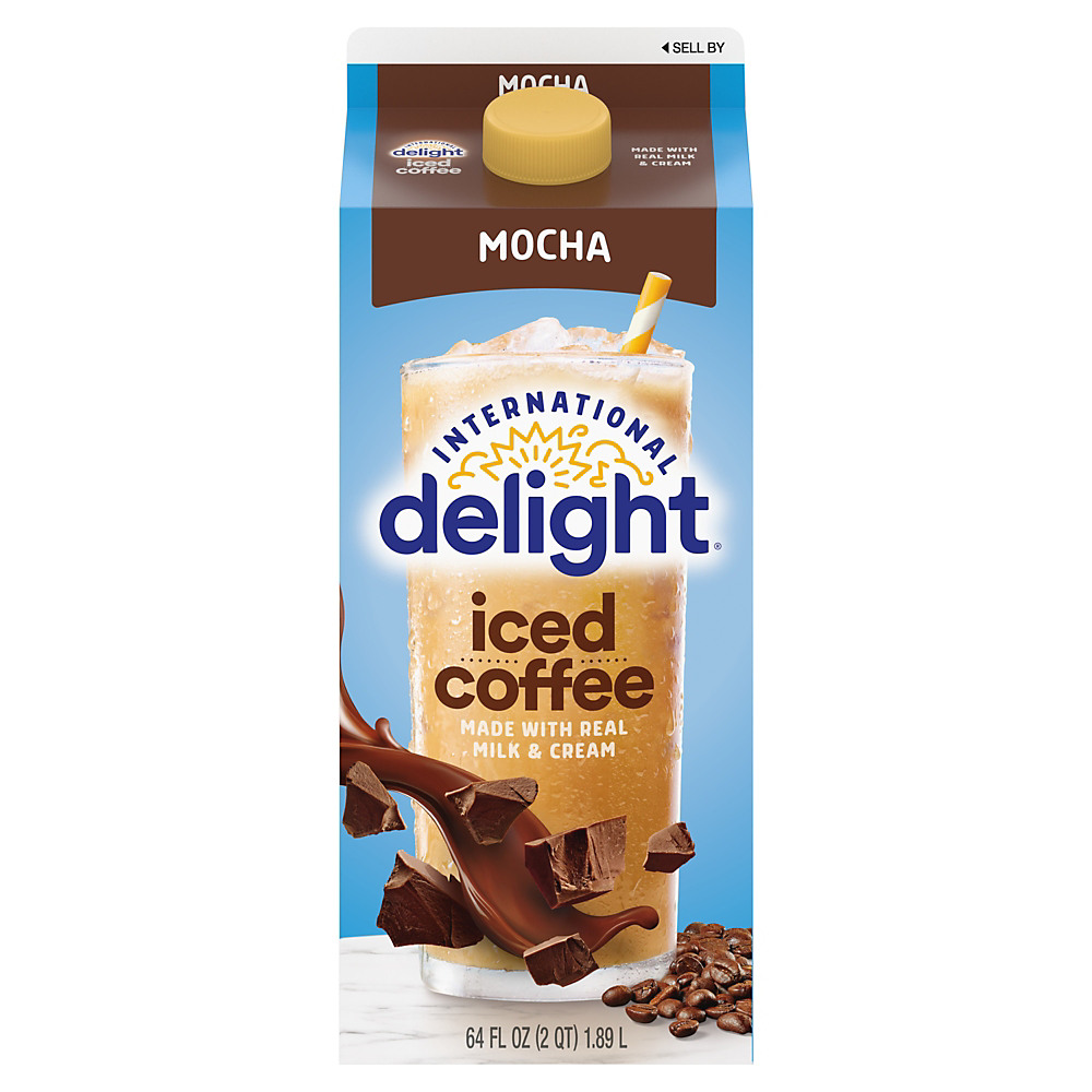 Calories in International Delight Mocha Iced Coffee, 64 oz