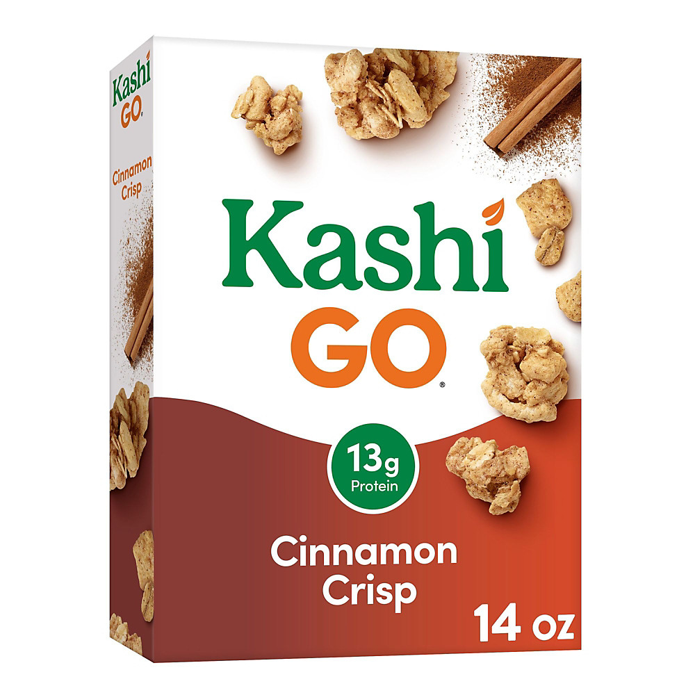 Calories in Kashi Breakfast Cereal Cinnamon Crisp, 14 oz