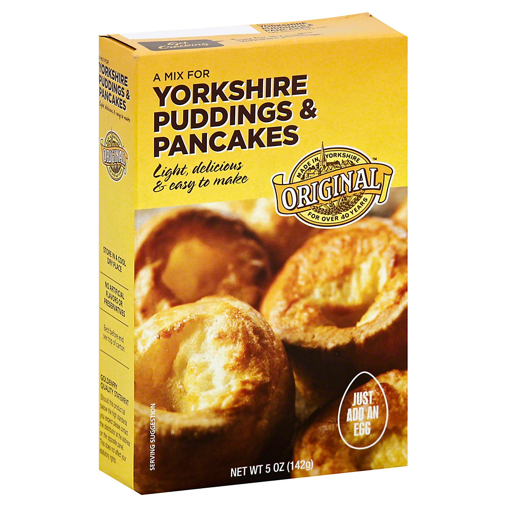 Calories in Goldenfry Original Yorkshire Puddings & Pancakes Mix, 5 oz