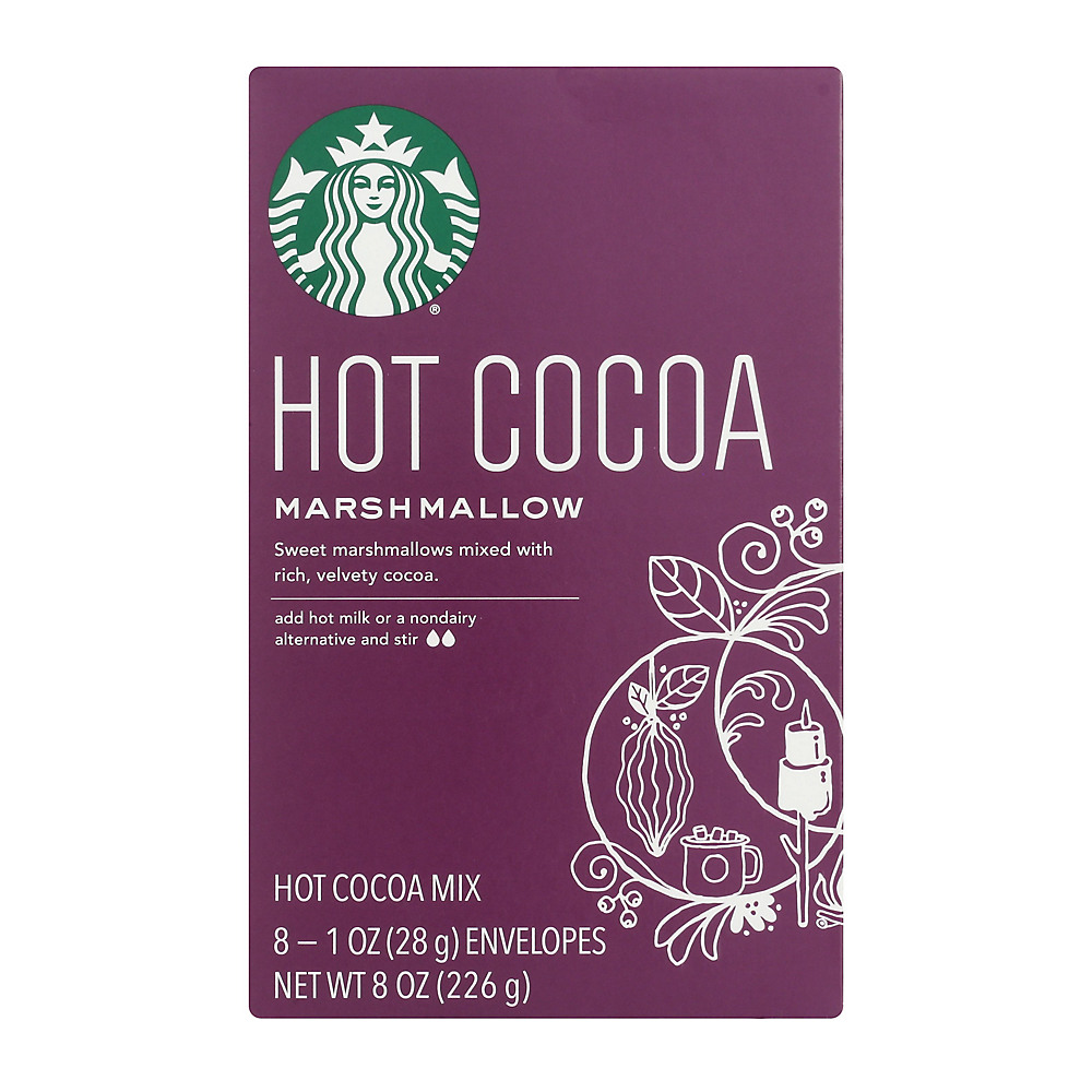 Calories in Starbucks Toasted Marshmallow Hot Cocoa Mix, 8 ct