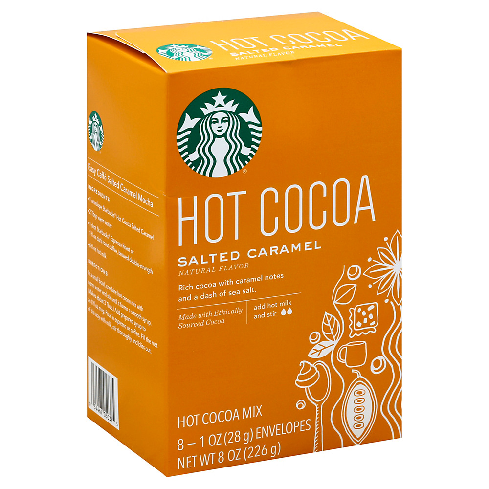 Calories in Starbucks Salted Caramel Hot Cocoa Mix, 8 ct