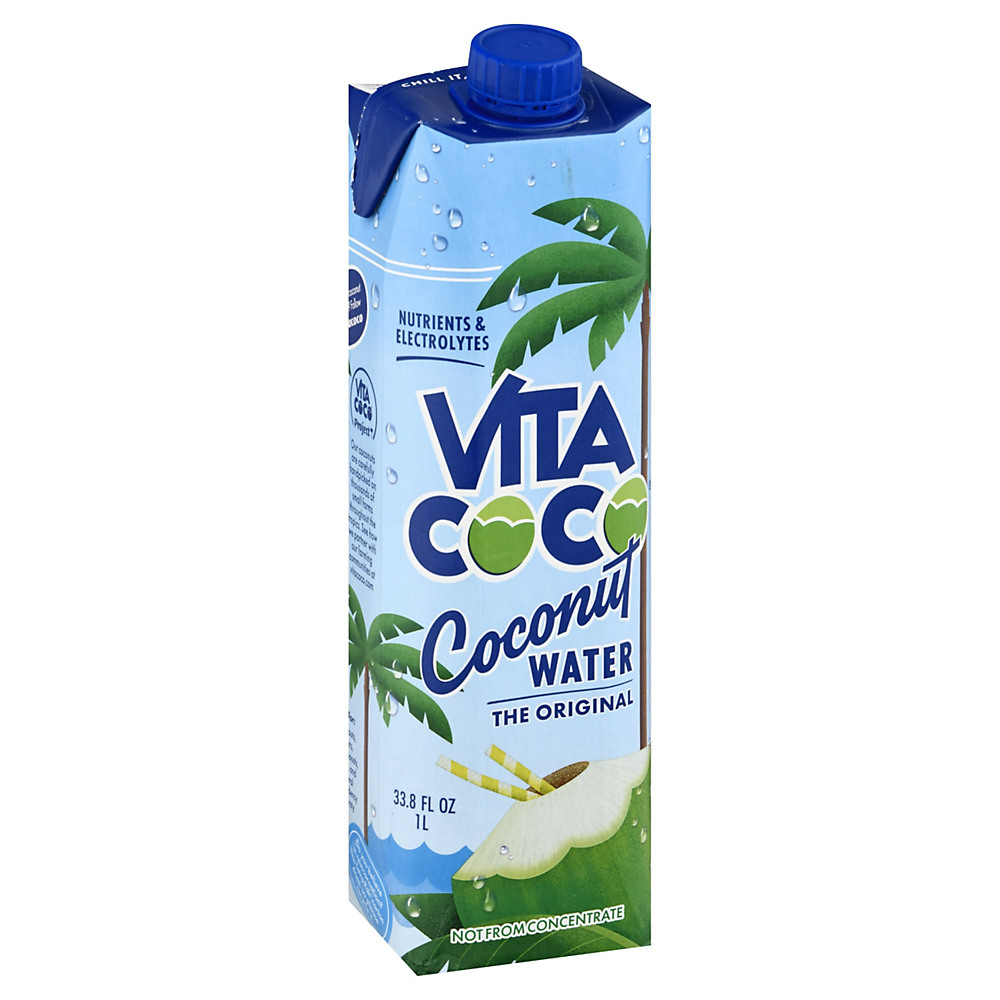 Calories in Vita Coco Pure Coconut Water, 34 fl oz