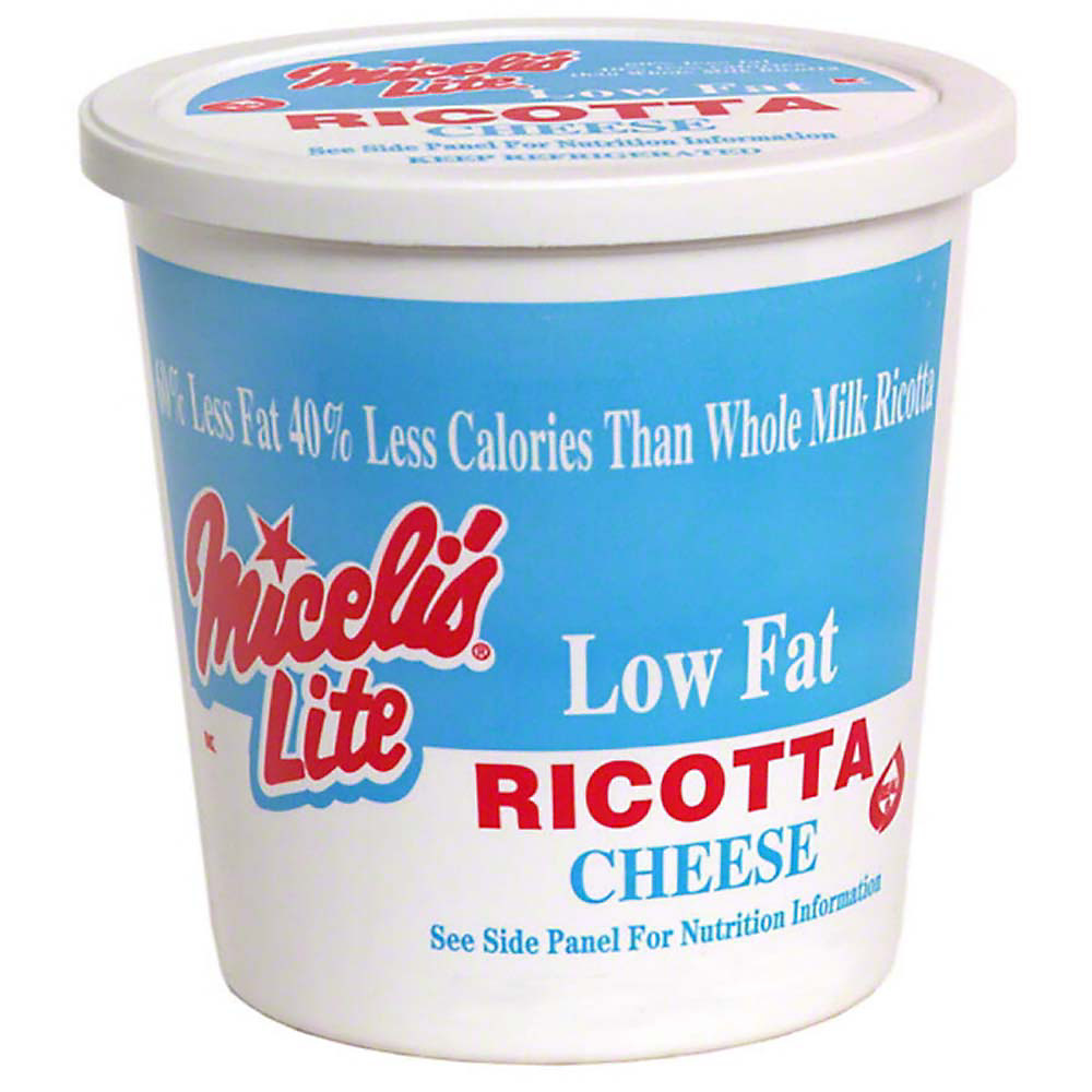 Calories in Miceli's Lite Low Fat Ricotta Cheese, 30 oz