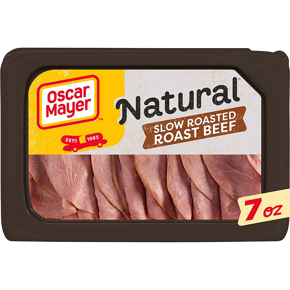 Calories in Oscar Mayer Natural Slow Roasted Roast Beef, 7 oz