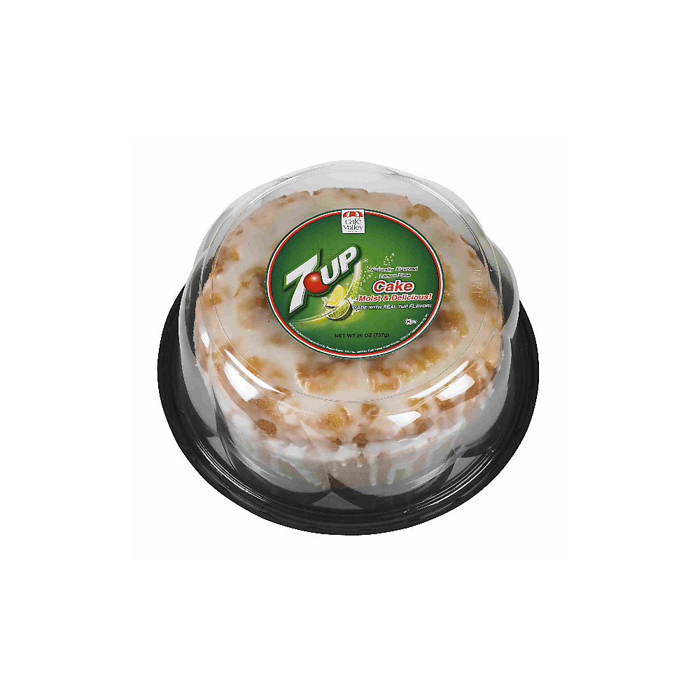 Calories in Cafe Valley 7 Up Ring Cake, 26 oz