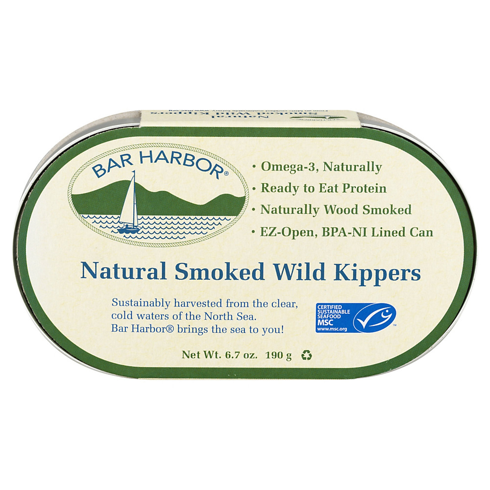 Calories in Bar Harbor All Natural Smoked Wild Kippers, 6.7 oz