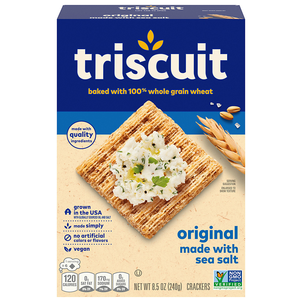 Calories in Nabisco Triscuit Original Crackers, 8.5 oz