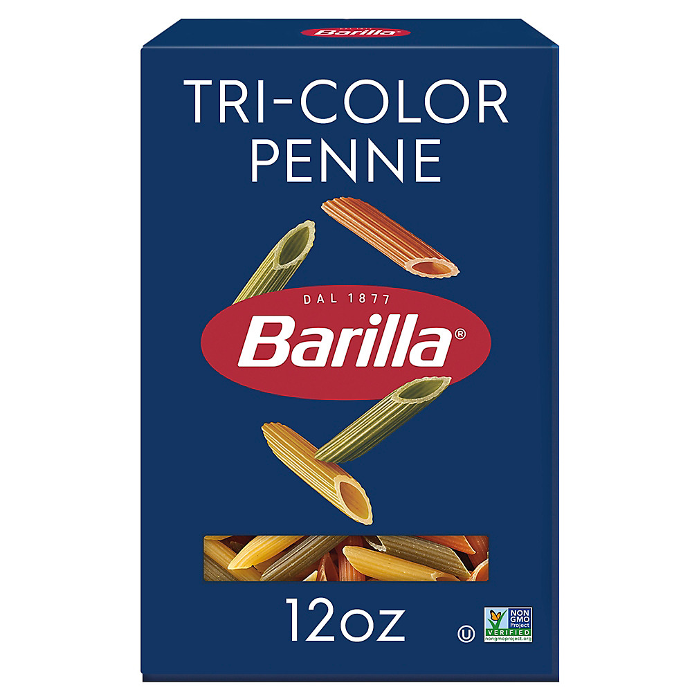 Calories in Barilla Tri-Color Penne, 12 oz