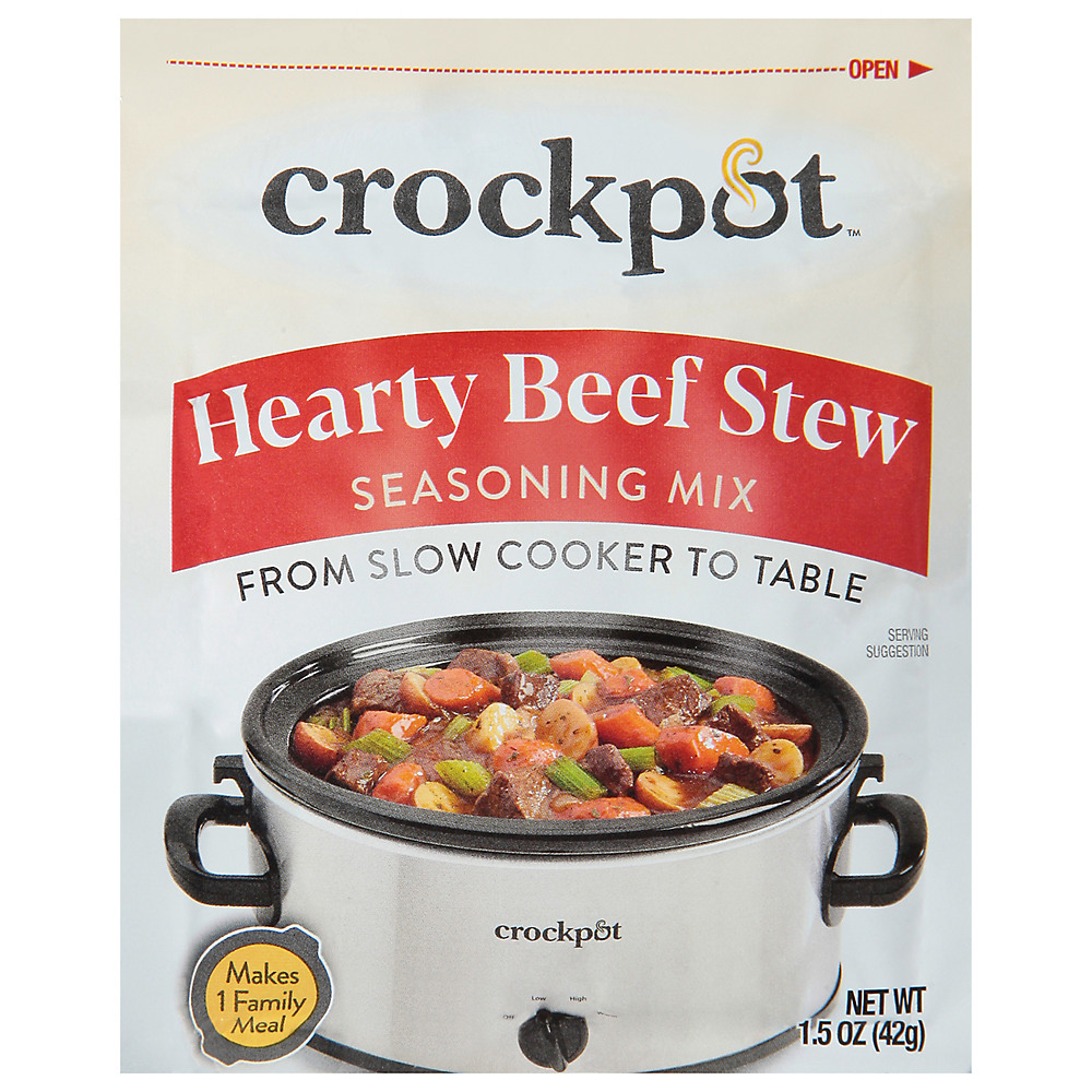 Calories in Crock-Pot Hearty Beef Stew Seasoning Mix, 1.5 oz