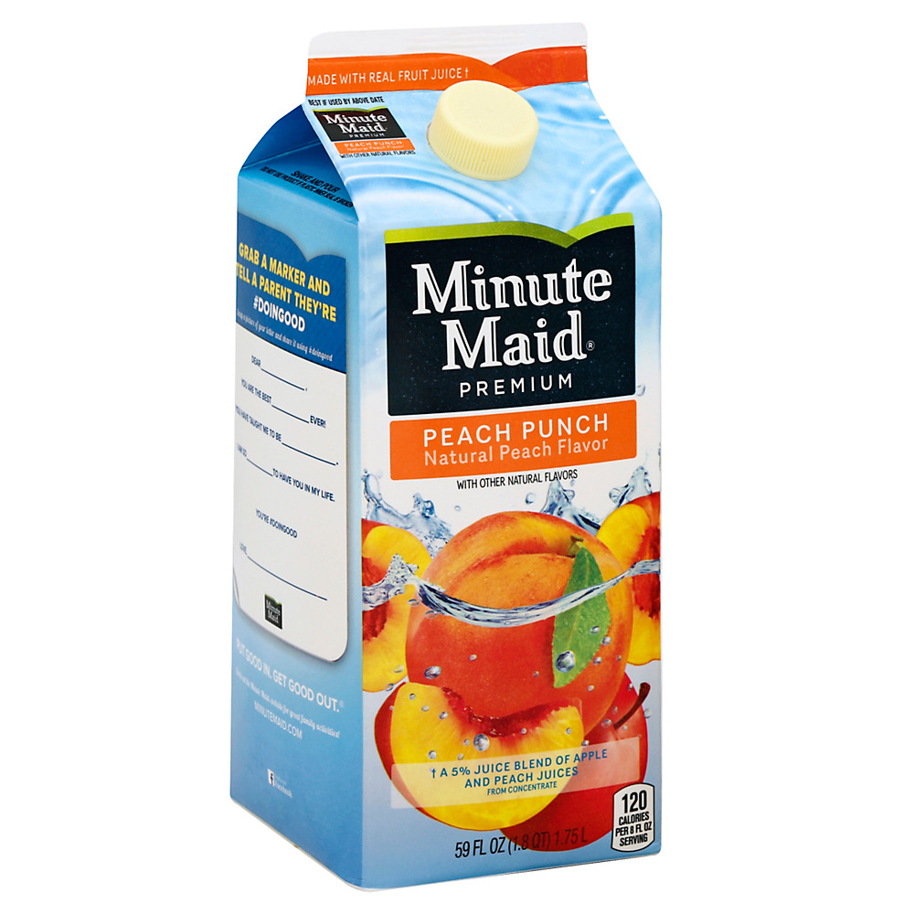 Calories in Minute Maid Premium Peach Punch Fruit Drink, 59 oz