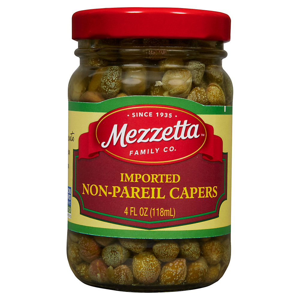 Calories in Mezzetta Imported Gourmet Non-Pareil Capers, 4 oz