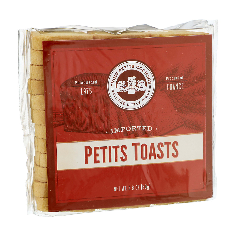 Calories in Trois Petits Cochons Petits Toasts, 2.75 oz
