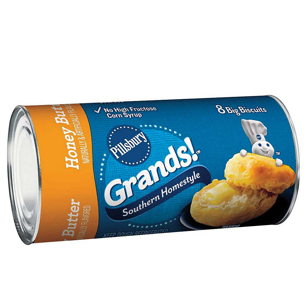 Calories in Pillsbury Grands! Southern Homestyle Honey Butter Biscuits, 8 ct