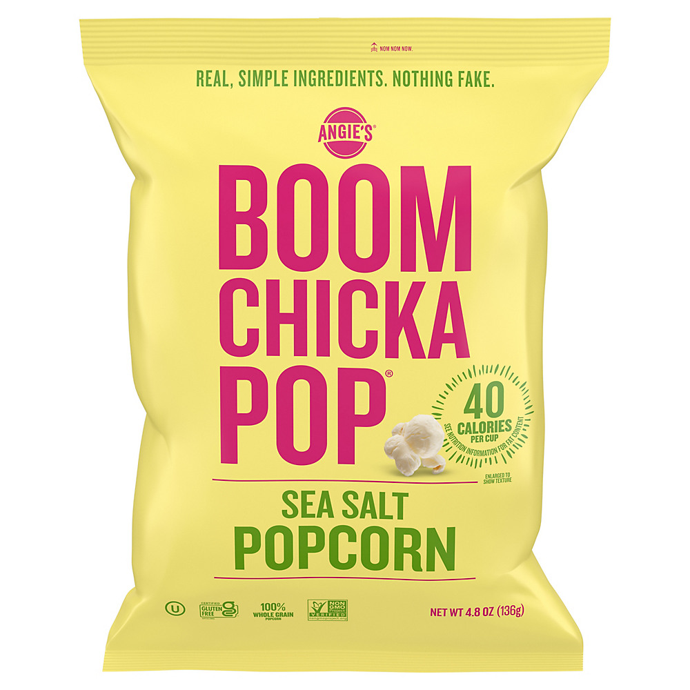 Calories in BOOMCHICKAPOP Sea Salt Popcorn, 4.8 oz